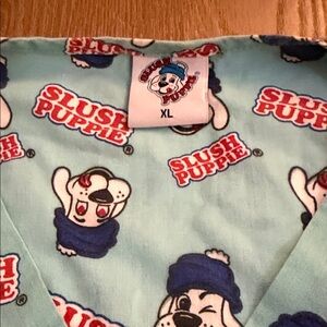 (2017) Women's Short Sleeve Light Blue Slush Puppy Novelty , Size: XL